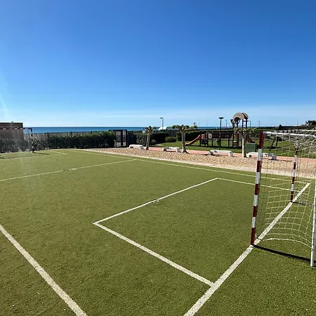 Luz De Baria Con Gran Jardin En Primera Linea Urbanizacion Playa De Baria 2 Apartment Vera